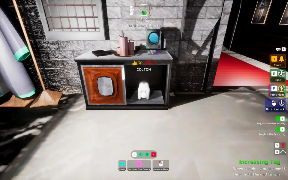 A fireplace and room props in Swiftbroom Academy.